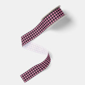 Buffalo Plaid Grosgrain Lint (Achterkant)