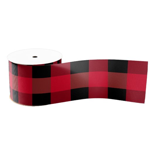 Buffalo plaid grosgrain lint (Spoel)
