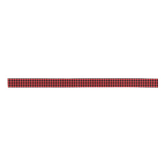 Buffalo Plaid Grosgrain Ribbon Grosgrain Lint (Voorkant)