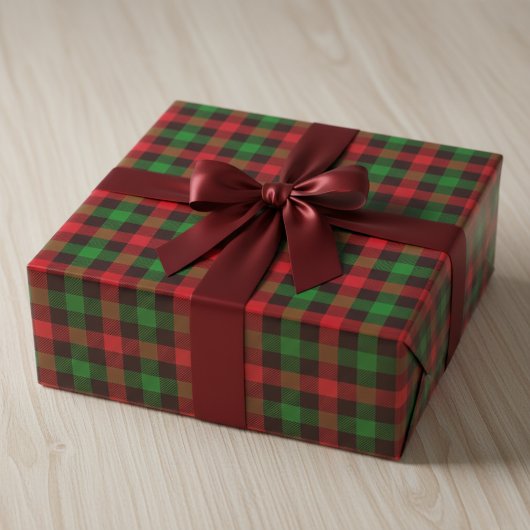 Buffalo Plaid Inpakpapier