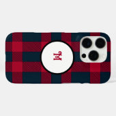 Buffalo plaid iPhone / iPad case (Achterkant (horizontaal))