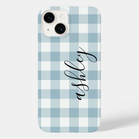 Buffalo Plaid Kalligrafie I Telefoonhoesje Case-Mate iPhone Case (Achterkant)