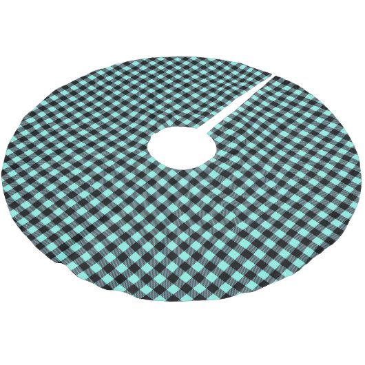 Buffalo Plaid Kerstboom Rok (Gekanteld)