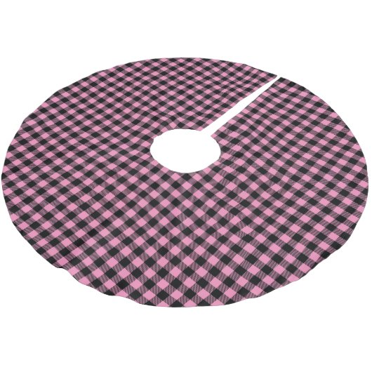 Buffalo Plaid Kerstboom Rok (Gekanteld)