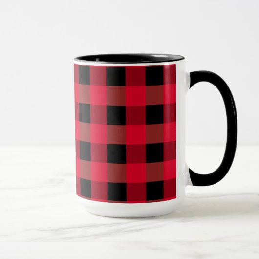 Buffalo Plaid koffie mok (Rechts)