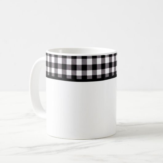 Buffalo Plaid Koffiemok (Voorkant links)