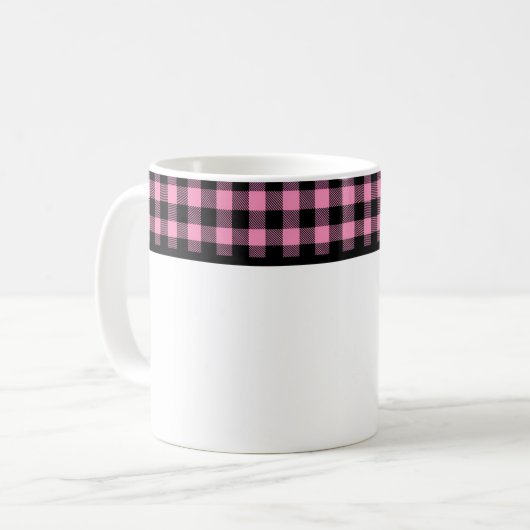 Buffalo Plaid Koffiemok (Voorkant links)