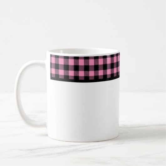 Buffalo Plaid Koffiemok (Links)