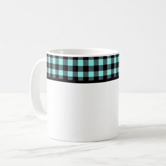 Buffalo Plaid Koffiemok (Voorkant links)