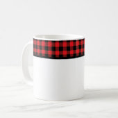 Buffalo Plaid Koffiemok (Voorkant links)