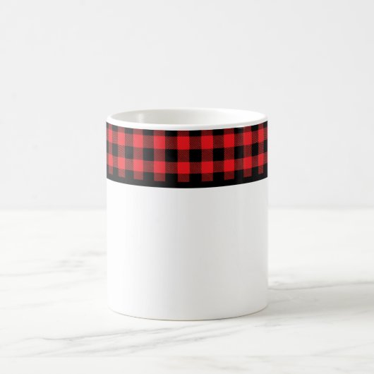 Buffalo Plaid Koffiemok (Center)