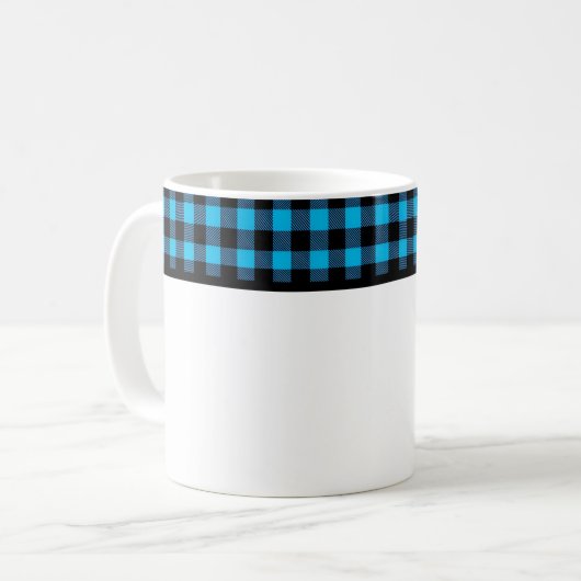 Buffalo Plaid Koffiemok (Voorkant links)