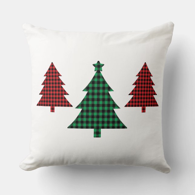 Buffalo Plaid Kussen (Voorkant)