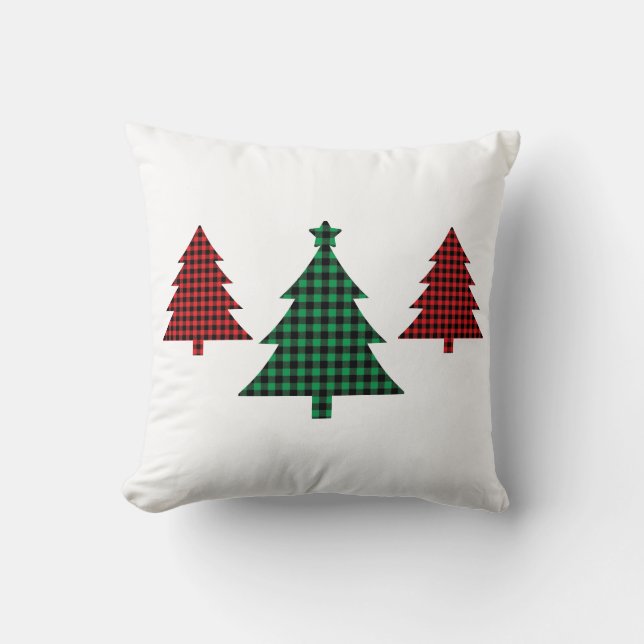 Buffalo Plaid Kussen (Voorkant)
