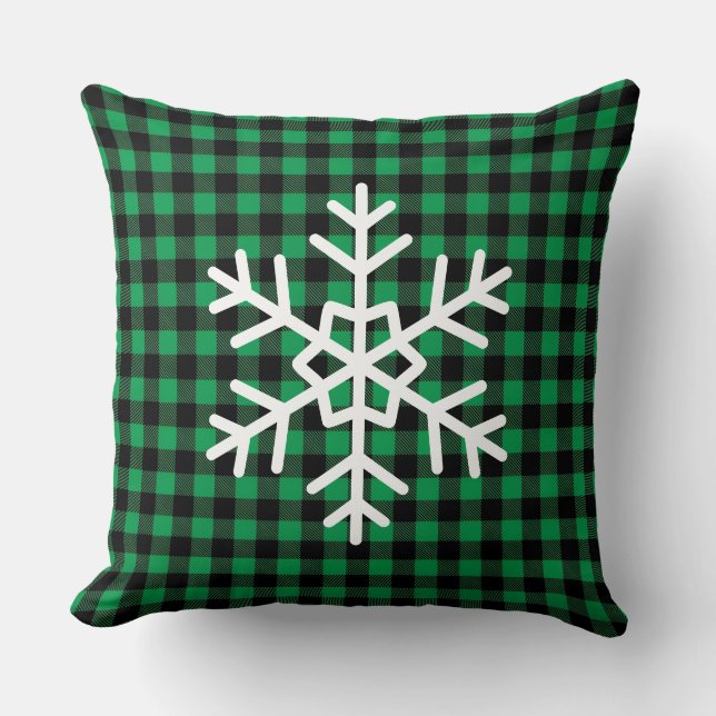 Buffalo Plaid Kussen (Voorkant)