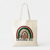 Buffalo Plaid & Leopard Print Regenboog (2) Tote Bag (Achterkant)