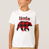 "Buffalo plaid little beer" T-shirt (Voorkant)