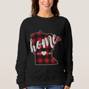 Buffalo Plaid Minnesota Home State Lumberjack Gift Trui