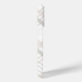 Buffalo Plaid Modern Minimalistisch Monogram Initi Case-Mate iPhone Case (Achterkant / Rechts)