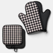 Buffalo Plaid Ovenwant & Pannenlap Set (Voorkant / Achterkant)