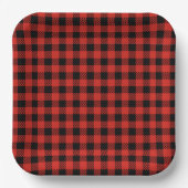 Buffalo Plaid Party Bord (Voorkant)