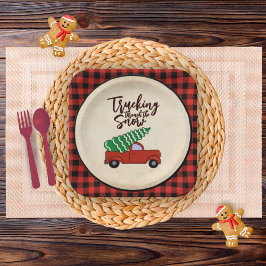 Buffalo Plaid Party Bord