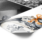 Buffalo Plaid Pompoen Foto Collage Print Foto Afdruk (Hoek)