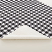Buffalo Plaid Print Sherpa Dekbed Deken (3/4)