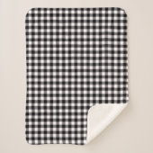Buffalo Plaid Print Sherpa Dekbed Deken (Voorkant)