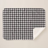Buffalo Plaid Print Sherpa Dekbed Deken (Voorkant (horizontaal))