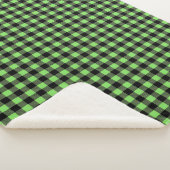 Buffalo Plaid Print Sherpa Dekbed Deken (3/4)