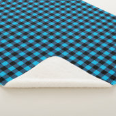 Buffalo Plaid Print Sherpa Dekbed Deken (3/4)