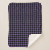 Buffalo Plaid Print Sherpa Deken (Voorkant)