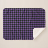 Buffalo Plaid Print Sherpa Deken (Voorkant (horizontaal))