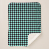 Buffalo Plaid Print Sherpa Dekken Deken (Voorkant)