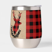 Buffalo Plaid Red Rustic Stag (Links)
