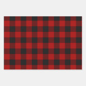 Buffalo Plaid Rob Roy Check rood geruite patroon Inpakpapier Vel (Voorkant 2)