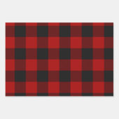 Buffalo Plaid Rob Roy Check rood geruite patroon Inpakpapier Vel (Voorkant)
