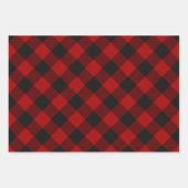 Buffalo Plaid Rob Roy Check rood geruite patroon Inpakpapier Vel (Voorkant 2)