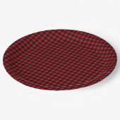 Buffalo Plaid Rustic Cabin Papieren Bordje (Gekanteld)