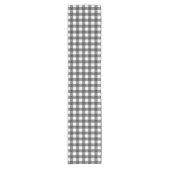 Buffalo Plaid Tafelloper - Zwart-wit Boerderij (Voorkant)