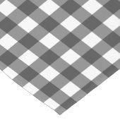 Buffalo Plaid Tafelloper - Zwart-wit Boerderij (Hoek)
