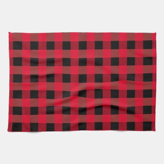 Buffalo plaid theedoek (Horizontaal)