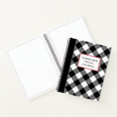  Buffalo Plaid Travel Journal Notitieboek (Binnen)