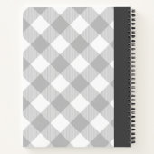  Buffalo Plaid Travel Journal Notitieboek (Achterkant)