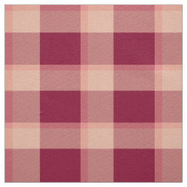Buffalo plaid trendy modern checks red stof