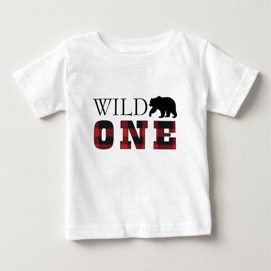 Buffalo Plaid Verjaardag Shirt (Voorkant)