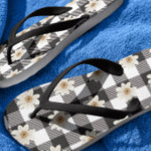 Buffalo Play Daisy Black White Teenslippers