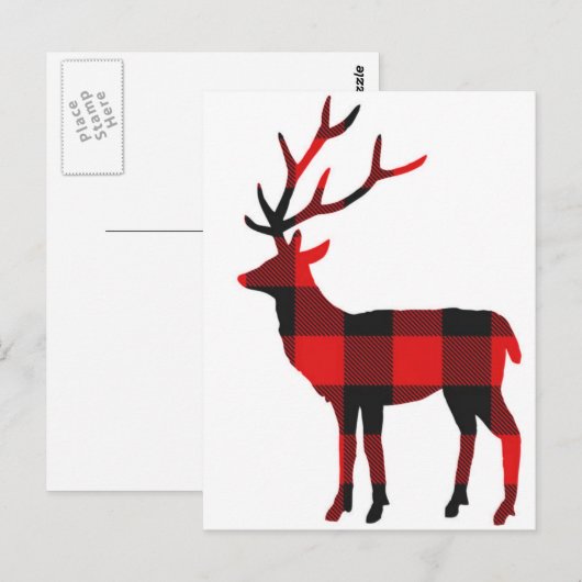 Buffalo Play Deer | BRIEFKAART (Voorkant / Achterkant)