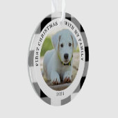 Buffalo Play First Kerstfotoornament Ornament (voorkant)